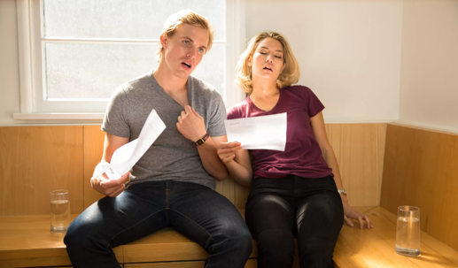 couple hot inside of home